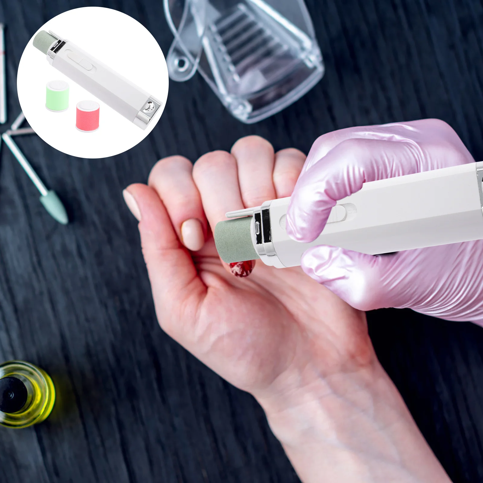 

Electric Drill Portable For Manicure Acrylic Nails Cordless Nail Tools Nail Salon Supplies Manicure Set Professional