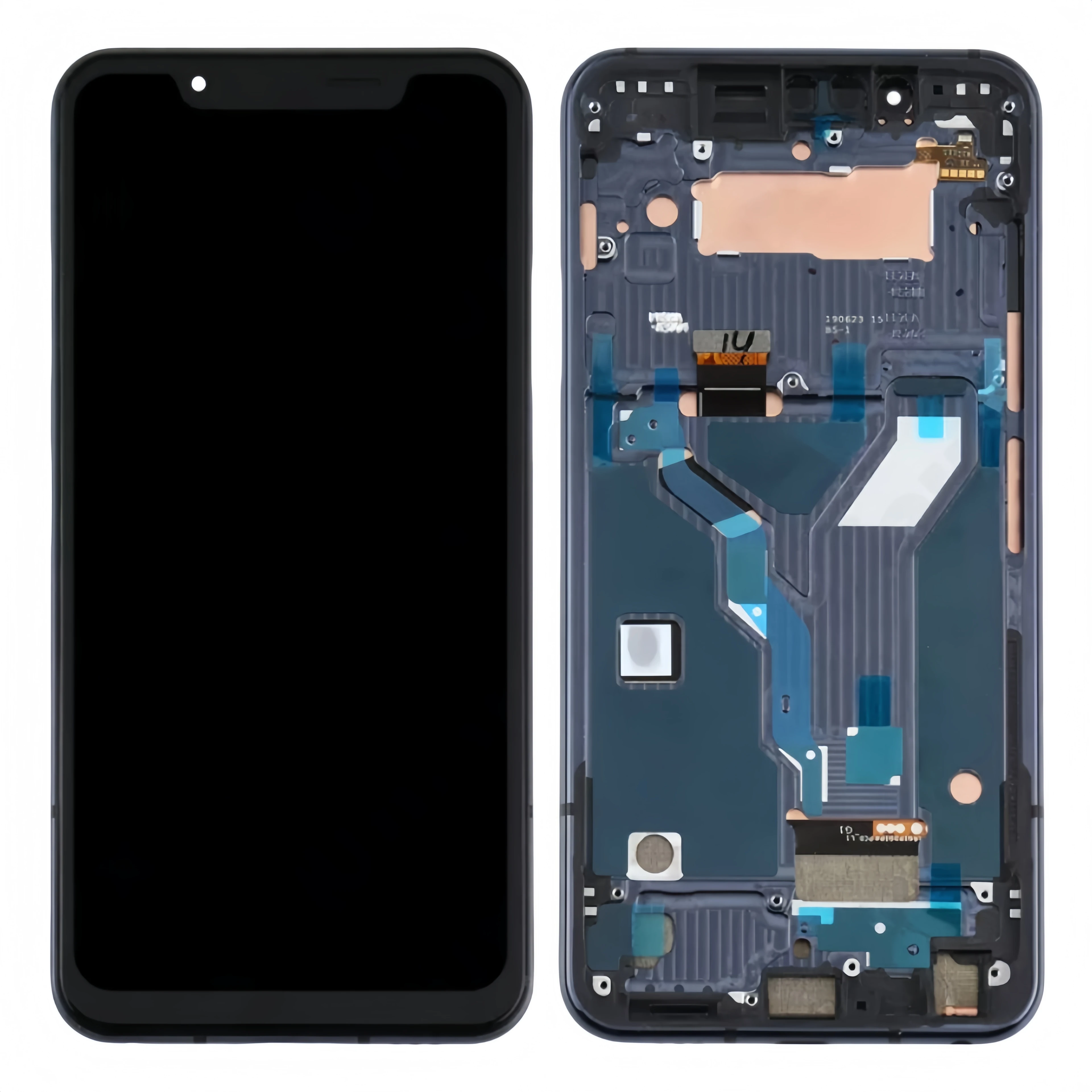 LCD Display Touch Screen Digitizer Assembly Replacement, Fit for LG G8S, ThinQ, G810, LMG810, LM-G810, LMG810EAW