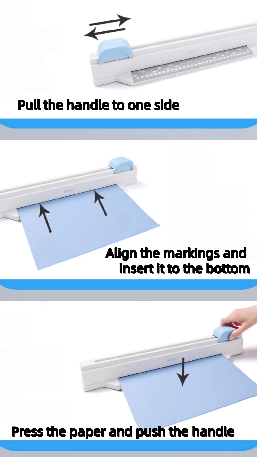 9930K Punching Machine 30 Hole Document Collar Punching Machine Manual DIY A4 Punching Machine Office Supplies