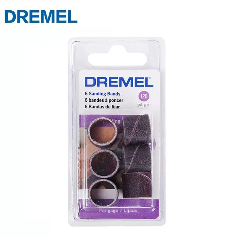 Dremel Drmp438 Kit de Lixamento Peças mm 120 Grit Abrasivo Ferramentas Rotativas Acessórios de Moagem