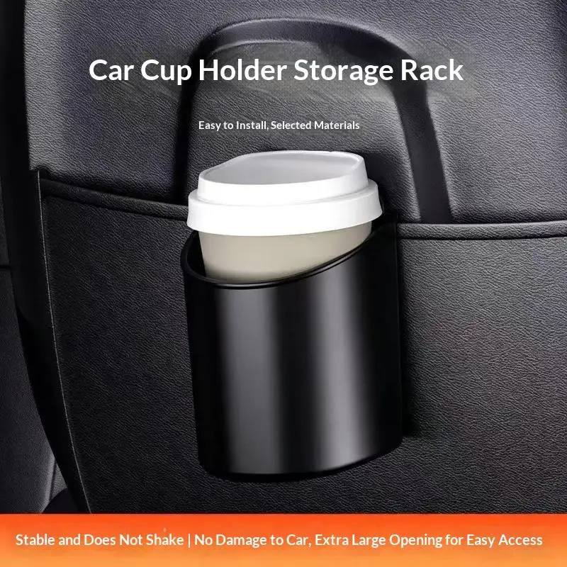 Car Door Cup Holder Back Clip Cost Effective Universal 1PC Drink Rack Storage Bin Auto Interior Organizer Accessory