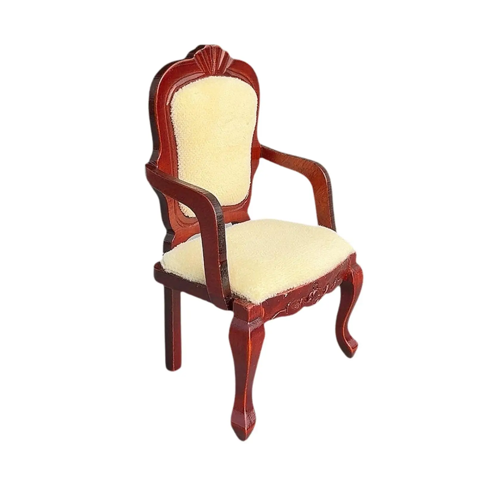 

Миниатюрная мебель и аксессуары в масштабе 1:12, модель миниатюрной мебели, стул для кукольного домика, реквизит для фотосессий и декор для гостиной