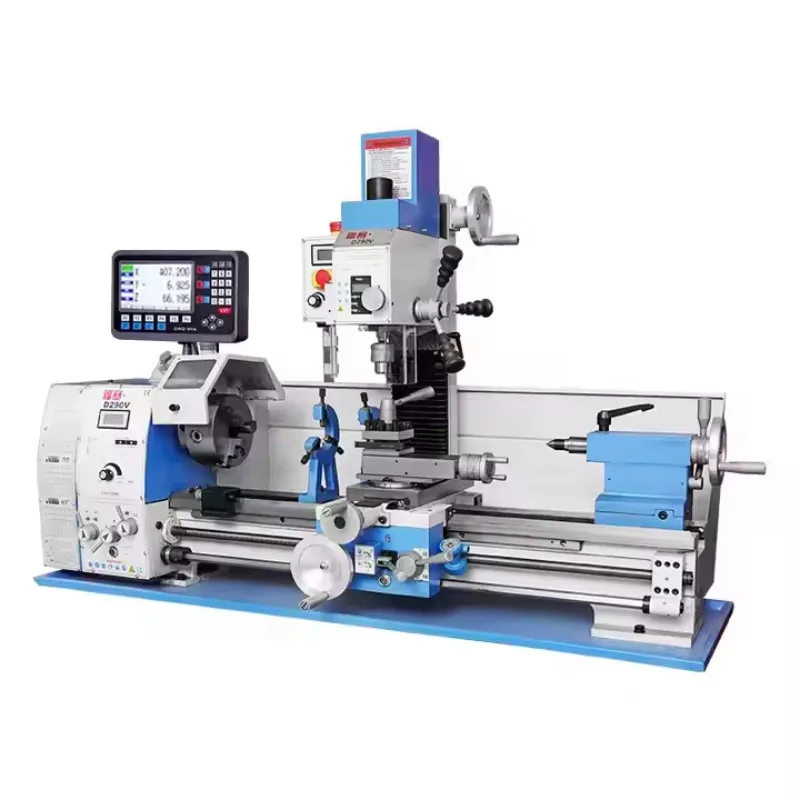 【HOT】Hot Sale Fusai 1500W D290V Continuously Variable Transmission System Auto Feeding Lathe Drilling and Milling Machine