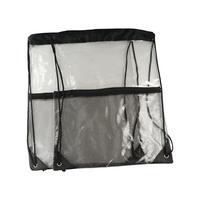 Large Capacity Drawstring Backpack Foldable Waterproof PVC Transparent Bag Mountain Bag Travel Storage Bag Jelly Bag