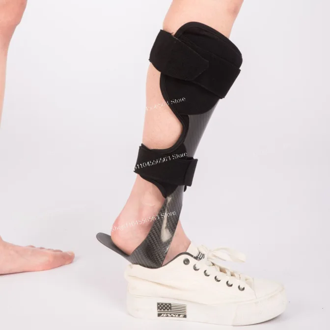 Carbon Fiber Foot Support Ankle Foot Support  Shoe Trainer Paralyzed Foot Rehabilitation Fixed Bracket