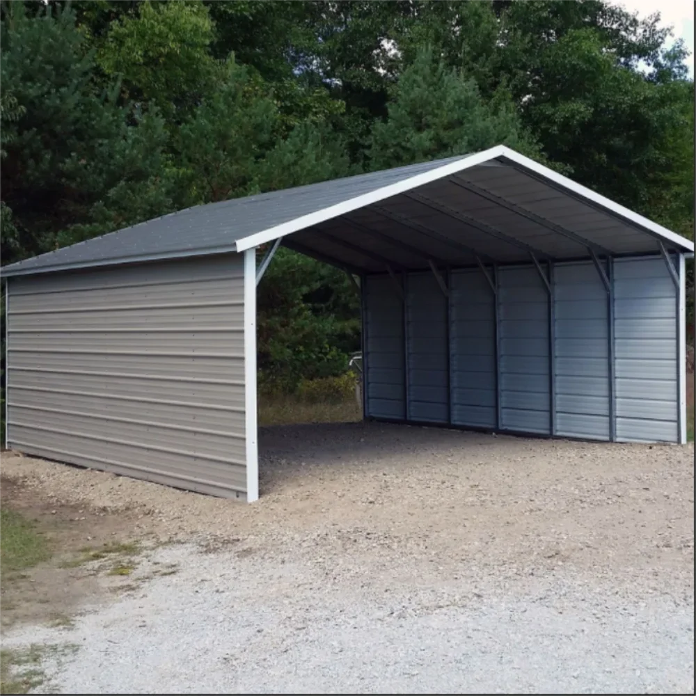 Prefab Extra Wide Metal Carports Metal Classic Barns Metal RV Covers