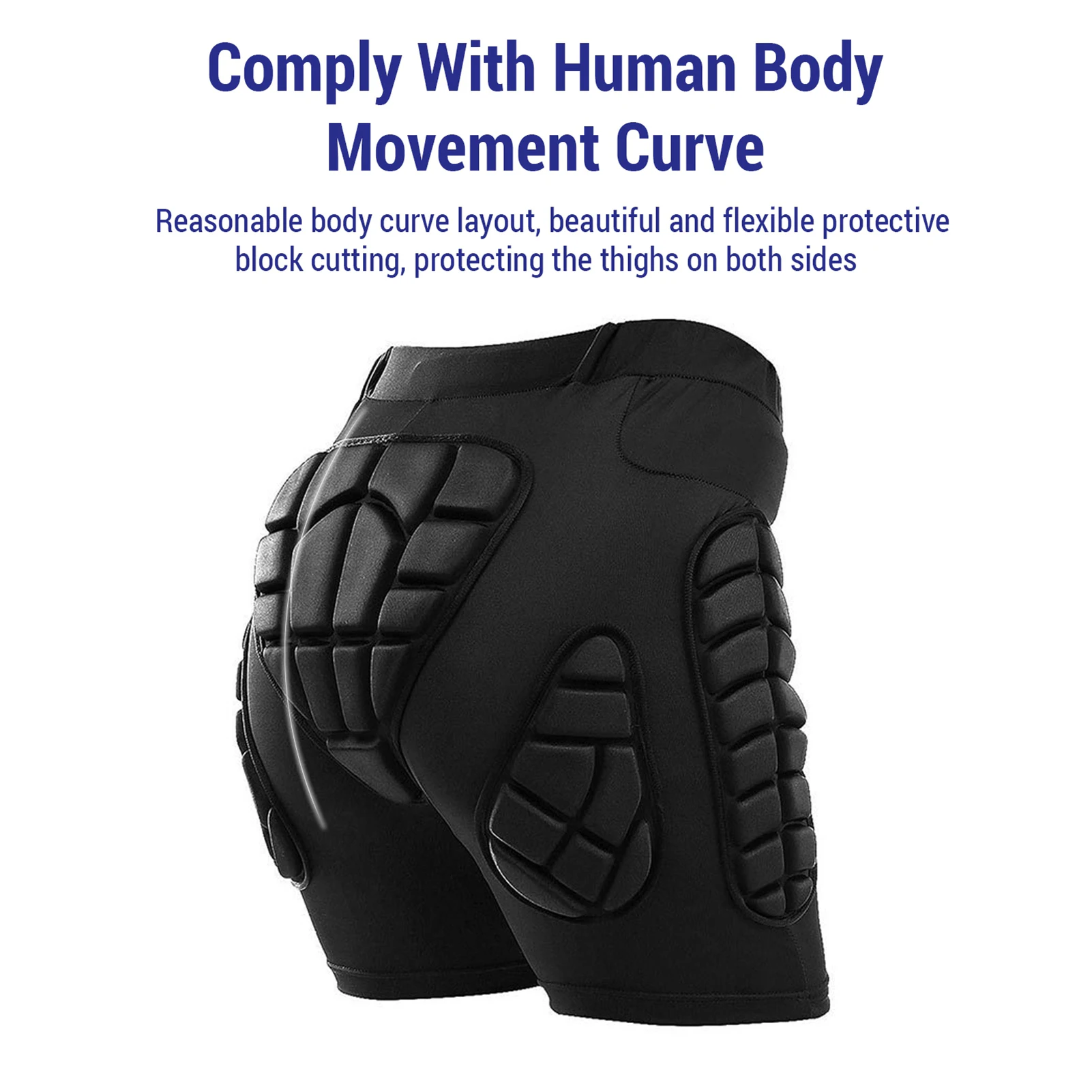 

Outdoor Ski Shorts + Knee Pads Set Waterproof Skateboarding Snowboarding Skiing for Women Men ski conservation butt