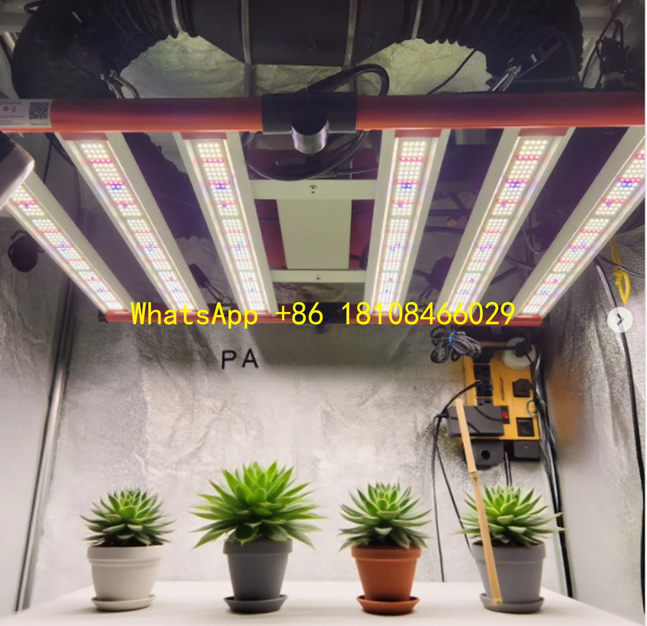 

Plants 6 Bar SMD IP65 Rated LM301H Chip240W-1000W Dimmable Full Spectrum Aluminum LED Grow Light 3000K Hydroponic