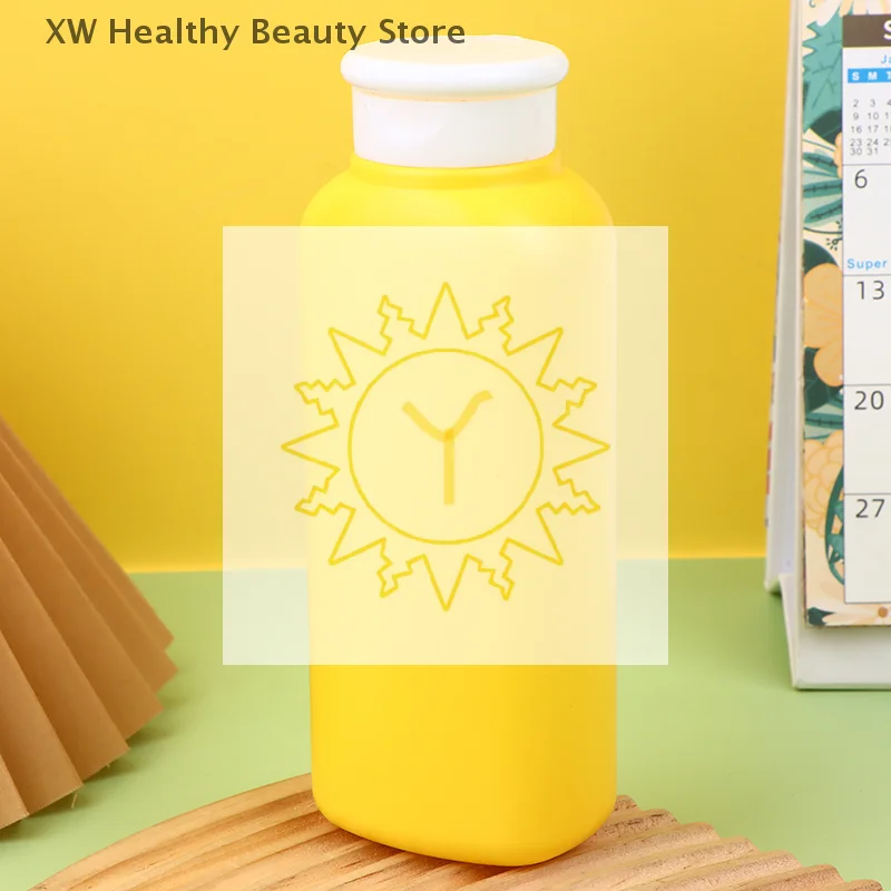 1 قطعة 30/50/100/150/200/250/300 جرام زجاجة مسحوق التلك إعادة الملء موزع مسحوق التجميل حاوية مسحوق بلاستيكية زجاجات فارغة #1