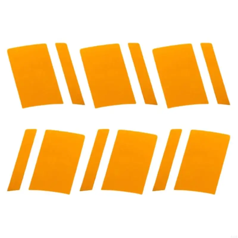 2025 حزمة جديدة مكونة من 6 ملصقات لعجلات السيارة عالية الوضوح قابلة للإزالة واللصق، تطبيق عالمي #2