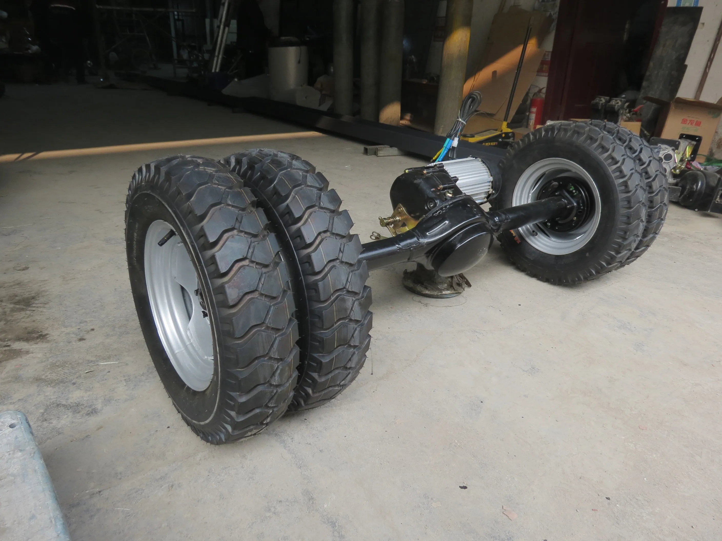 4 Wheeler 2023 off Road Vehicle with Plow Mini Electric Conversion Kit for Camping with Transmission