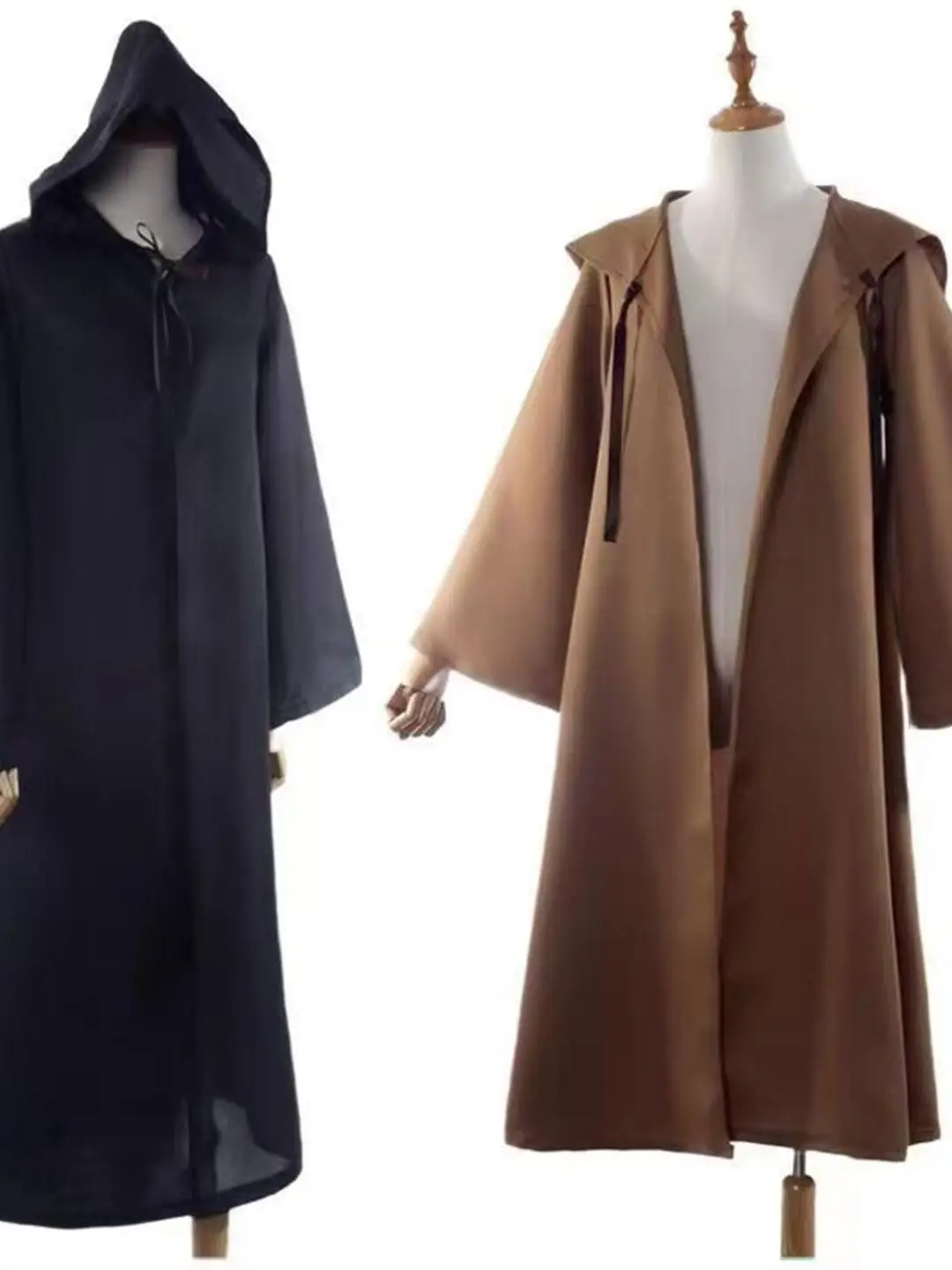 زي تنكري لحفلات الهالوين مستوحى من حرب النجوم، رداء فارس الجيداي، ملابس للعب الأدوار في المهرجانات، زي تقليدي عرقي للنساء للع... #3