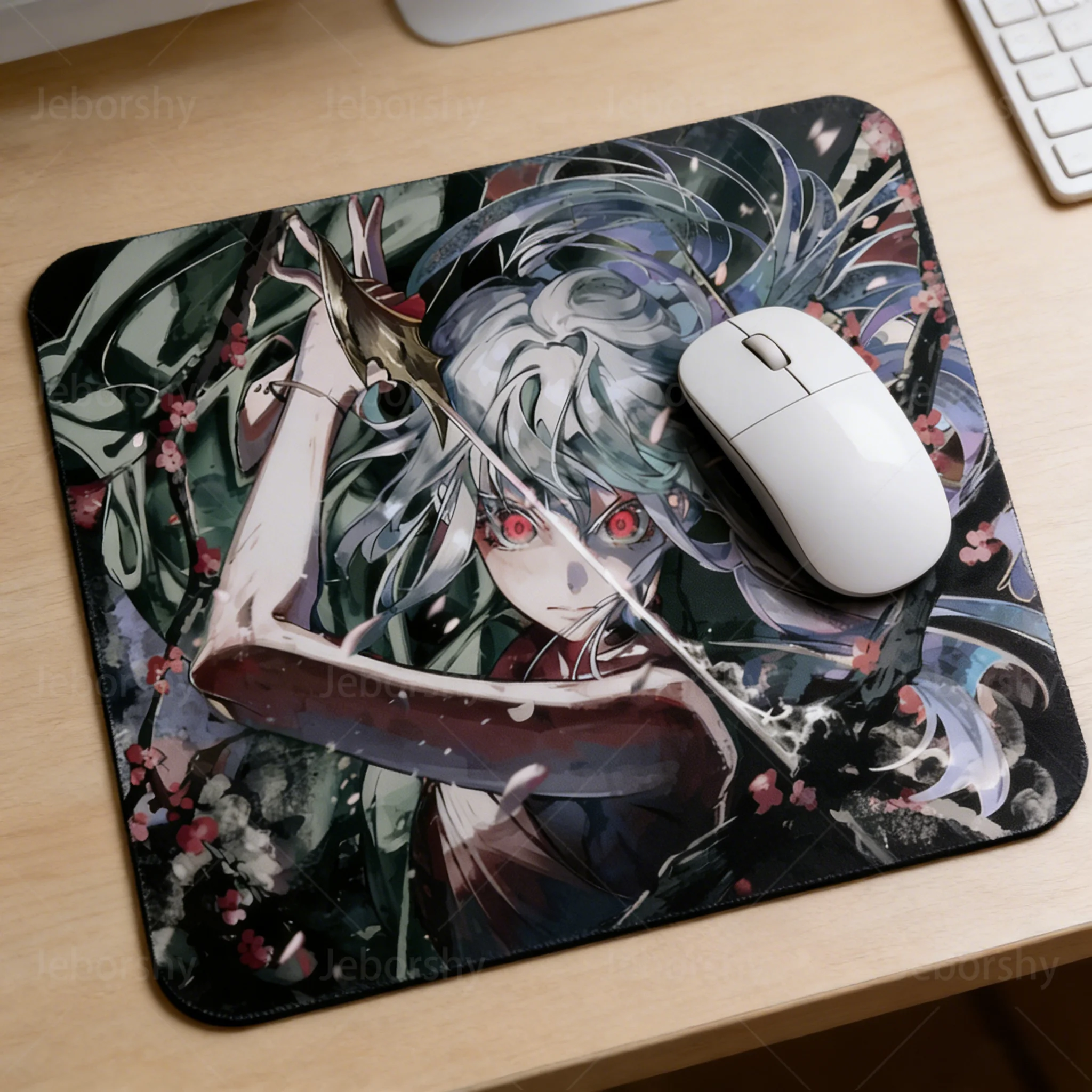 2D Battle Girl Mouse Pad, Anime Themed Esports Mouse Pad, Exclusive for Gamers