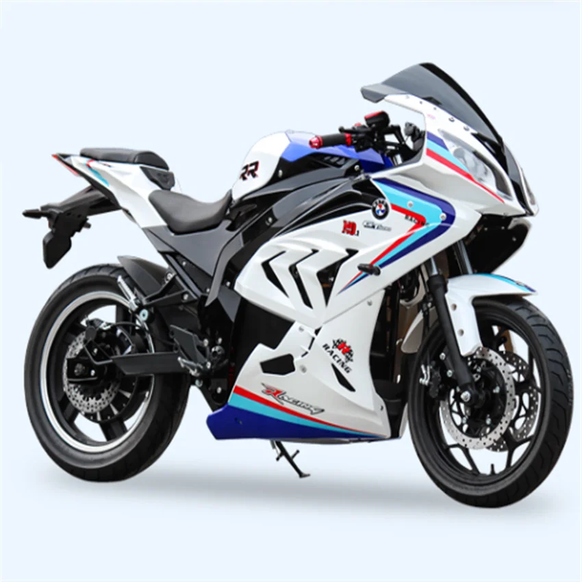 Newest Big Power Electric Motorcycle High Speed 2 Wheel Adult Racing Motorcycles 3000w Motorcycles Hot for Sale