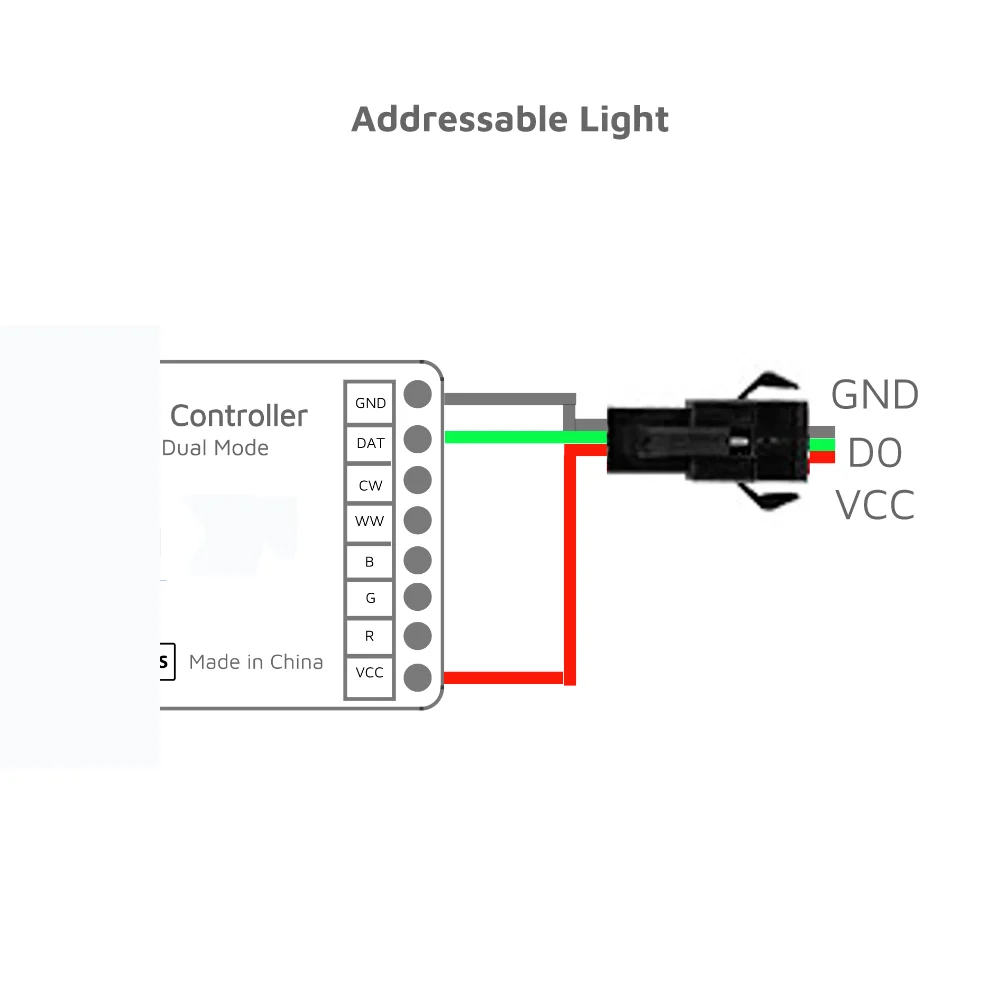 WLED Analog RGBCCT and Digital Controller IR Remote WLED 5-24V WS2812B WS2811 SK6812 WS2815 LED