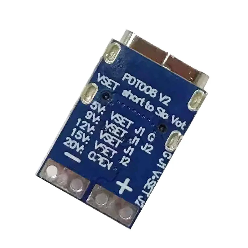 PDT006 USB-PD Trigger Decoy Board PD Fixed-Voltage Request Module Supports 9V/12V/15V/20V (PD3.1) and 28V DC Output Activation