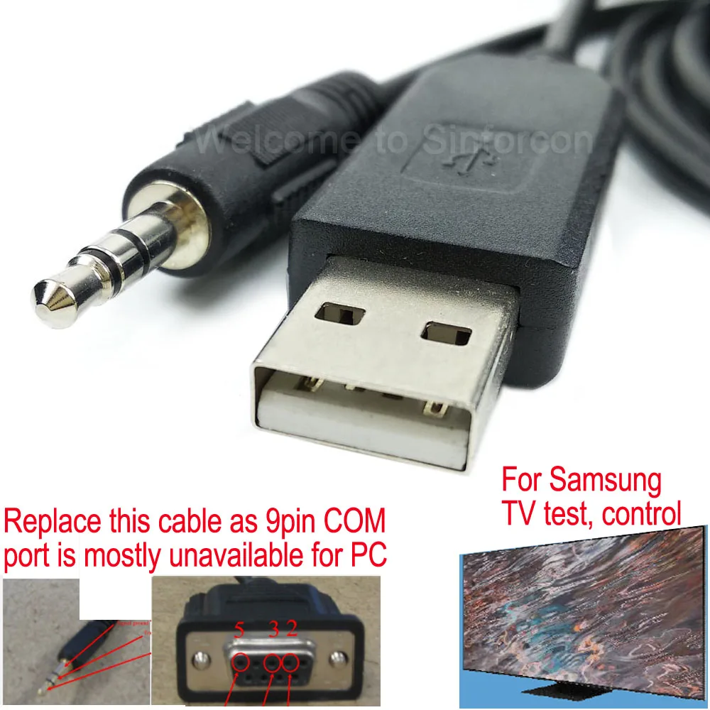 IPTV RS232 Adapter FreeSAT V8 Flash Cáp Mật Khẩu Phục Hồi Miếng Nâng Cấp Flash Cáp