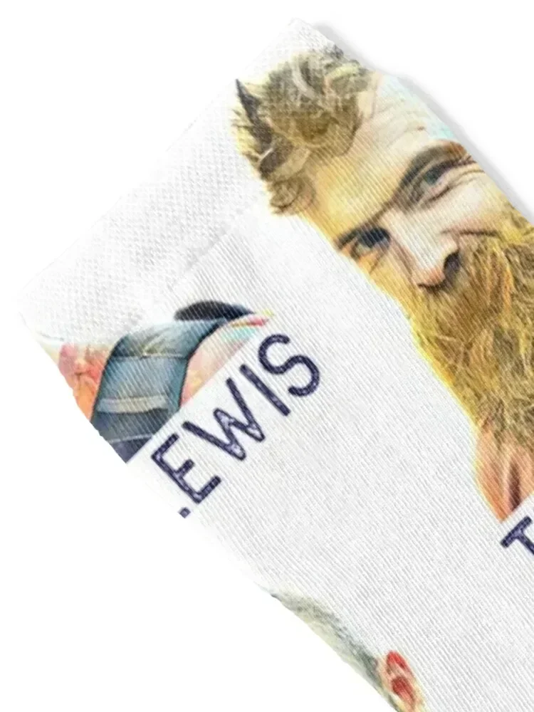 Team Lewis Gold Rush Tri-blend Socks professional running set loose Women Socks Men's