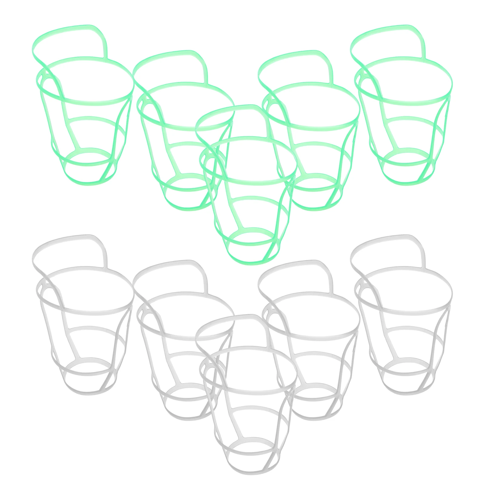 

20pcs Infusion Mesh Bag Drip Bottle Cover Saline Net Protector Reusable Hospital Accessories Plastic Bottle Grid Cover