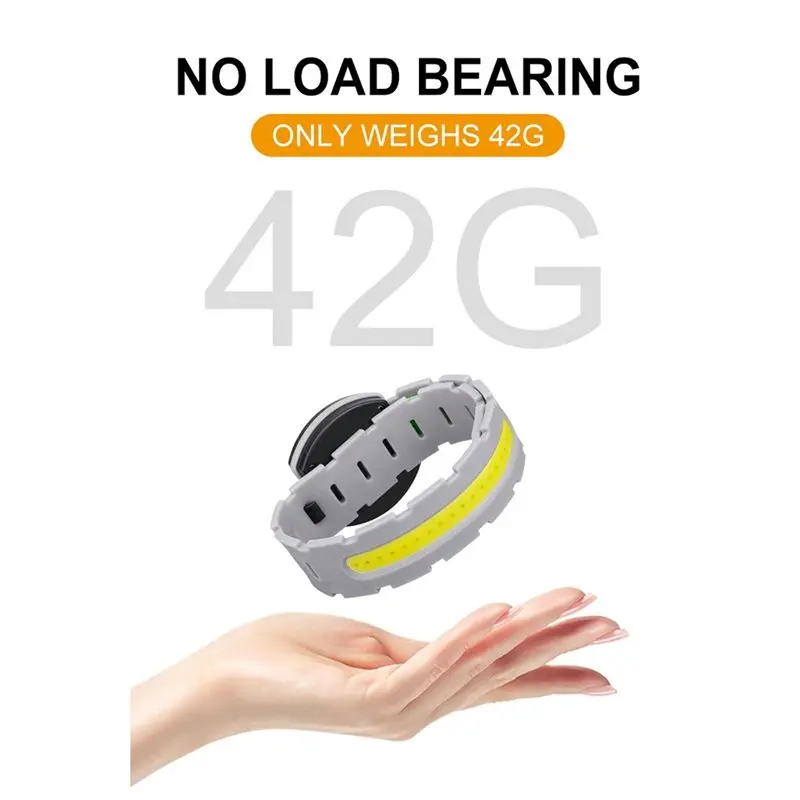 [NEW A09R!】 COB LED Armband Light 2 Pieces Rechargeable Waterproof Sport Night Running Warning Light Cycling Light For Walking S