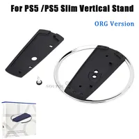 New Vertical Stand for PS5 Slim Console Gaming Accessories Original Anti-Slip Base Stand For PS5 Disc/Digital Edition Host
