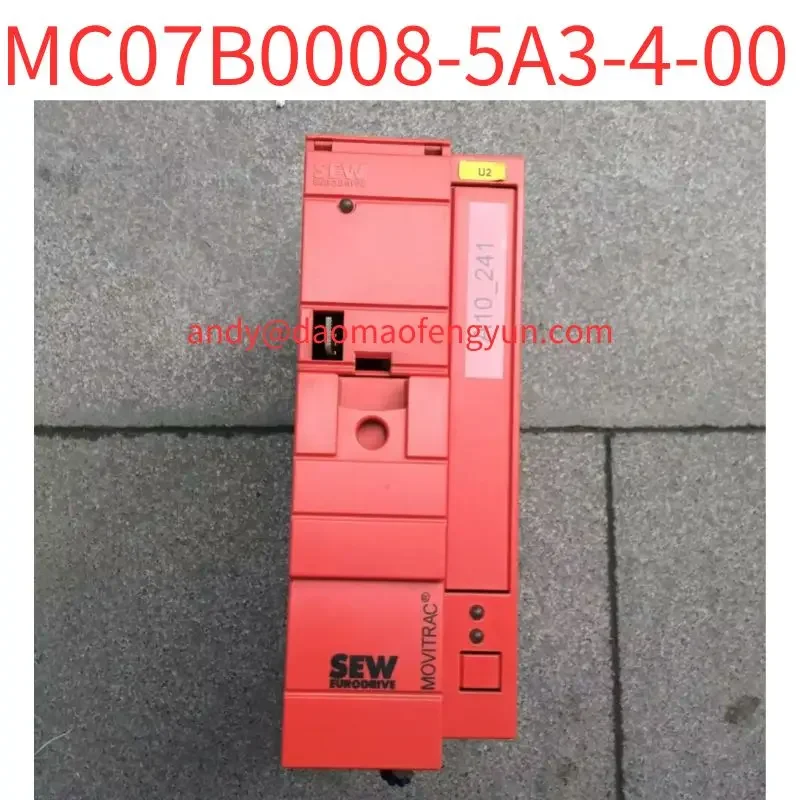 

Second-hand test OK Inverter MC07B0008-5A3-4-00 0.75kw