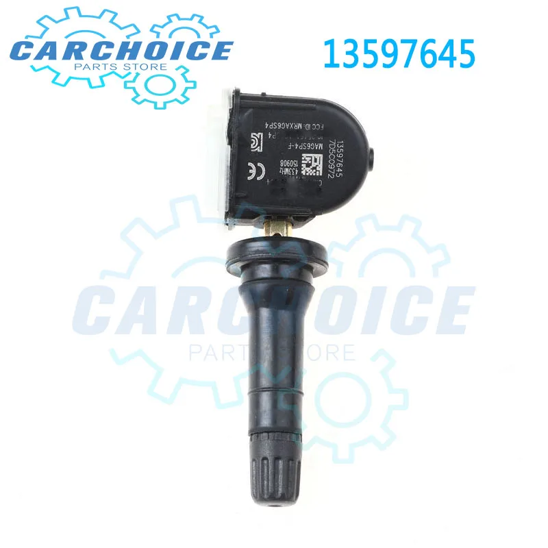 13597645   Sensore di monitoraggio della pressione dei pneumatici TPMS per Opel Astra JK GTC Van Adam Ampera Cascada Corsa EH Insignia Mokka X