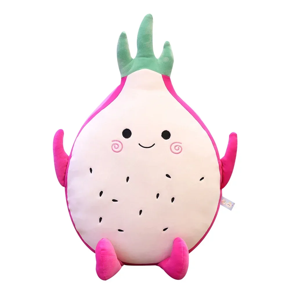 Duży rozmiar 110cm Kawaii Dragon Fruit pitaya Wypchana pluszowa zabawka Lalka Miękki uroczy samochód / sof / łóżko Poduszka do spania Dzieci dziewczynka Prezent