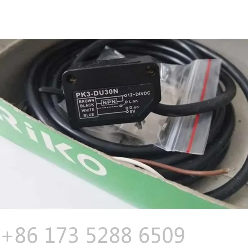AP01 New Original for RIKO Photoelectric Switch PK3-DU30N DC 12-24V Diffuse Reflective Detection Distance Up to 300MM