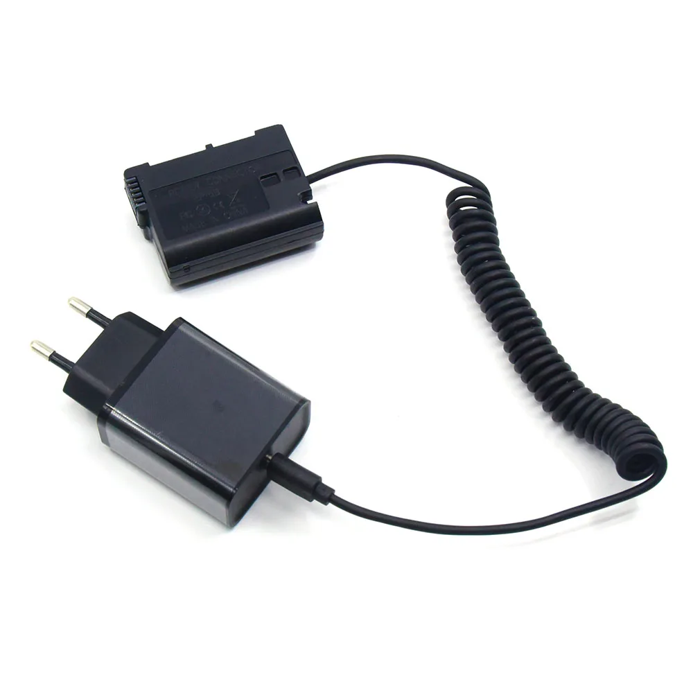 PD Charger EP-5B DC Coupler EN-EL15 Dummy Battery to USB Type C Power Cable For Nikon Camera Z6 Z7 D500 D750 D800 D850 D7000 1V1