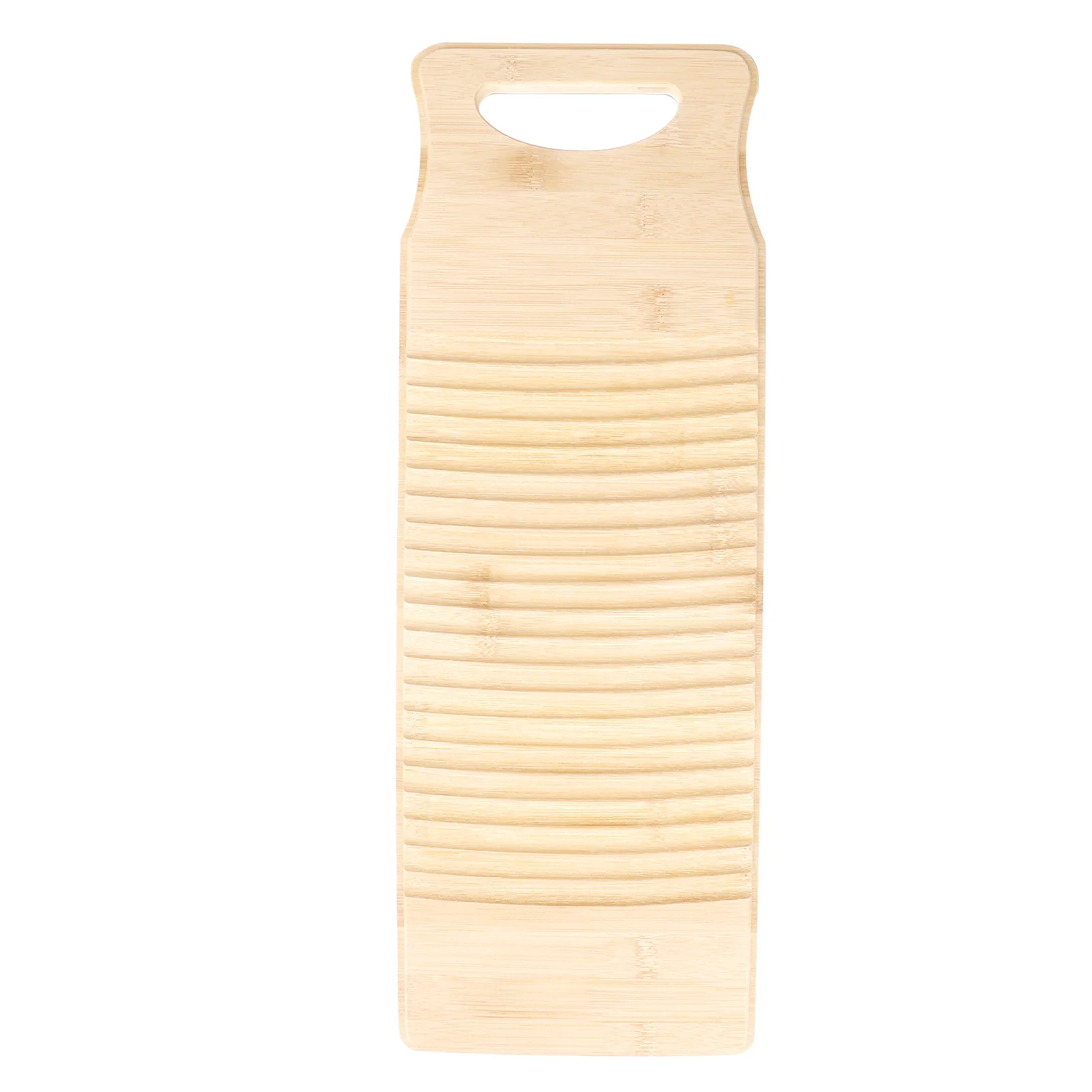 

Washing Board for Clothes Scrub Washboard Portable Washer Hand Bamboo Laundry Thickened