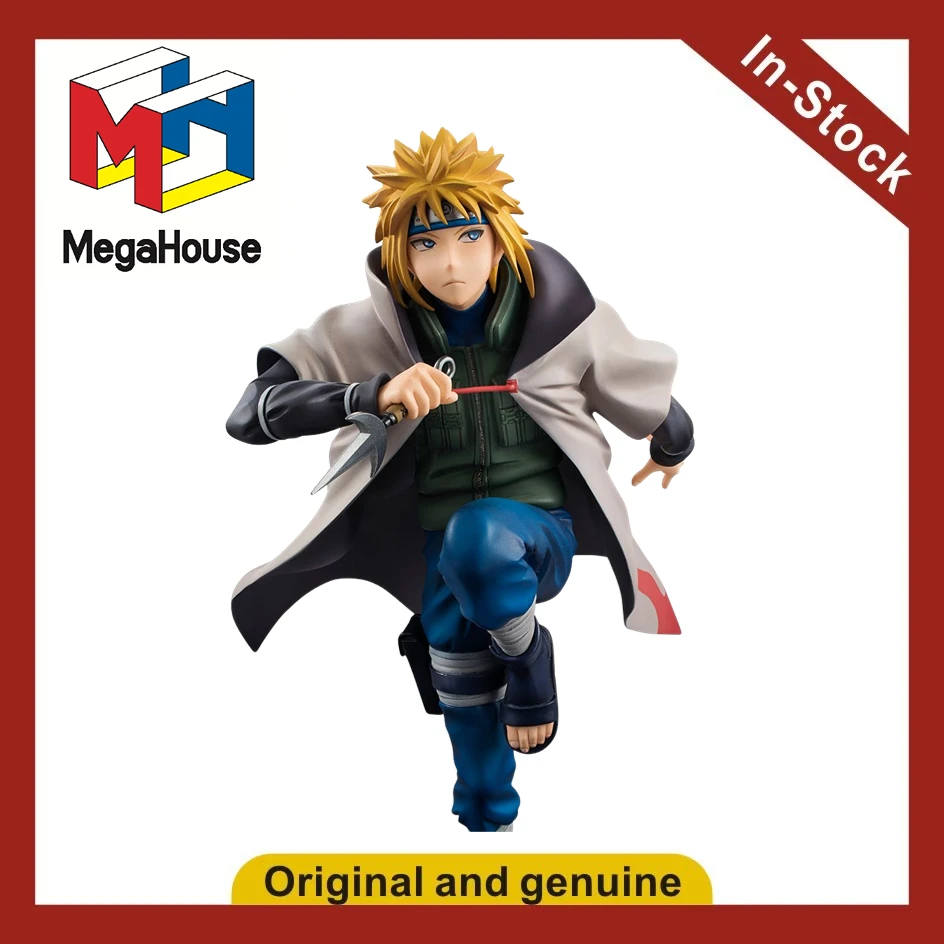 

【UA】 Фигурка MegaHouse GEM Series Naruto Shippuden Намикадзе Минато, масштаб 1/8, модель, игрушка, подарок