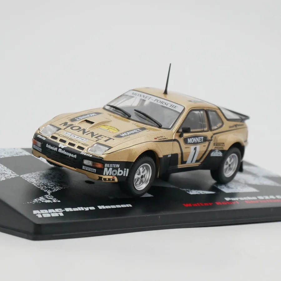 

Литой под давлением IXO масштаб 1:43, Porsche 924 Carrera GTS WRC 1981, модель автомобиля из сплава, Коллекционная игрушка, подарок, сувенир, украшение для дисплея
