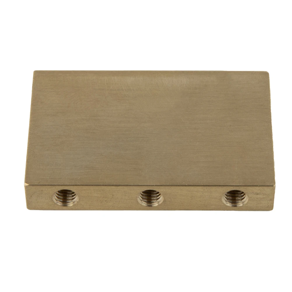 Achieve Better Sustain and Sound with Electric Guitar Tremolo System Bridge Brass Block Accessorie 32MM 34MM 37MM 42MM!