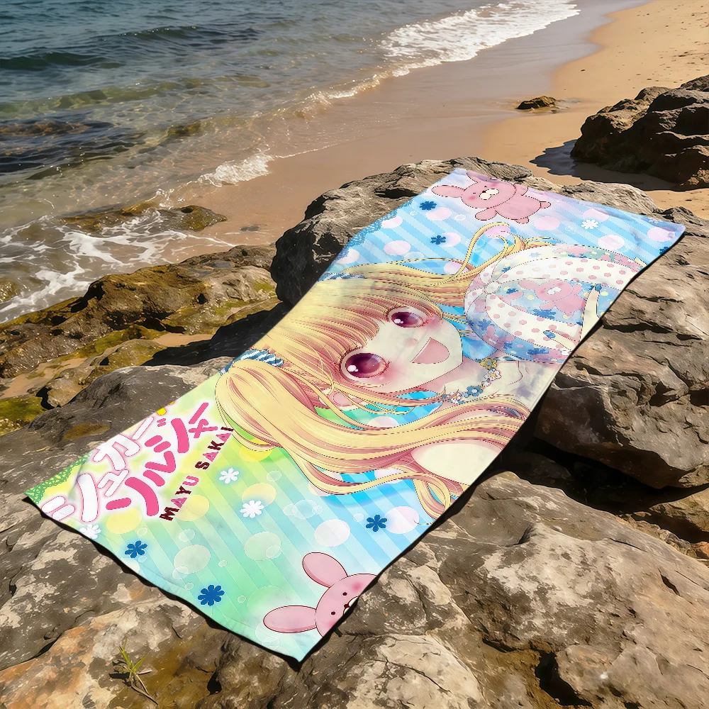 cutecore anime manga cute y2k S-Sugar S-Soldier soft Dry Beach Towels Trip Towel swim Summer Holiday bathing Pool Camp Gift