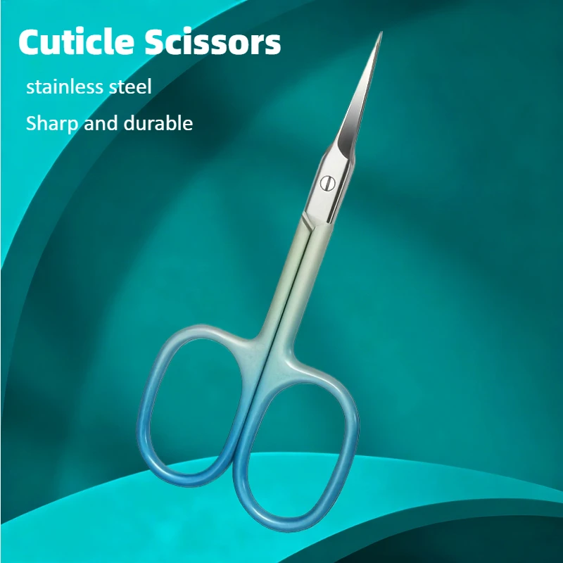 

1pc of Professional Personal Care Hand And Nail Care Products Nail Care Tools, Exfoliating Scissors Curved Nail Scissors Gifts