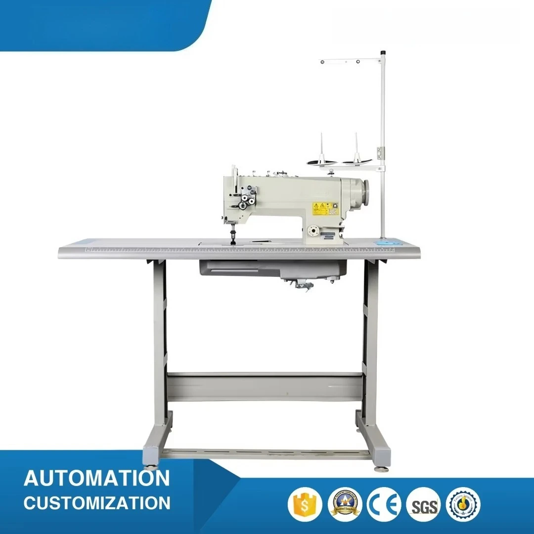 FOR QS-845D Direct Drive High Speed Double Needle Overlock Small Crochet Needle Sewing Machine
