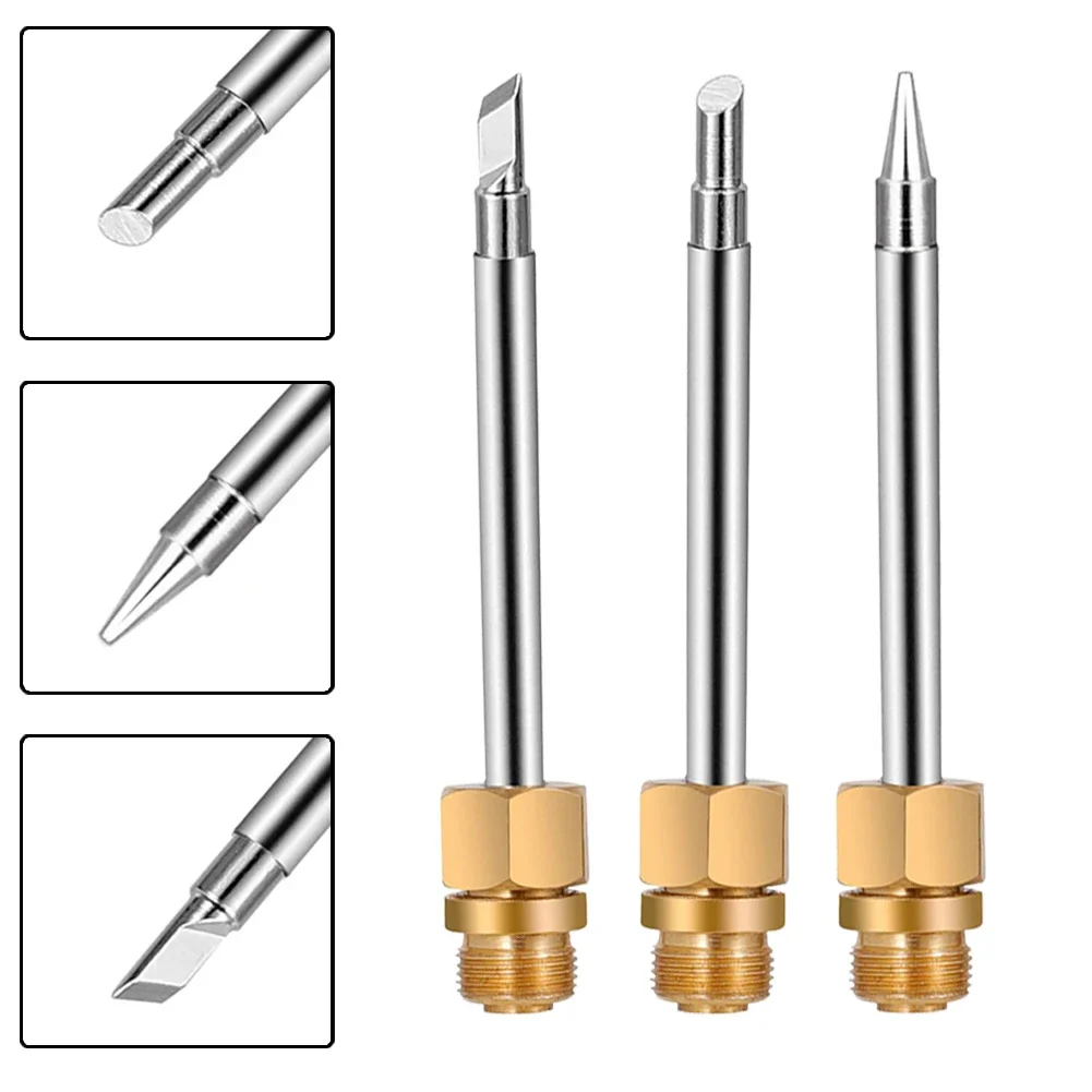 1pc Soldering Iron Tip 510 Interface 15W Copper Iron Tips USB Welding Tips Accessories Parts B C K Soldering Tools