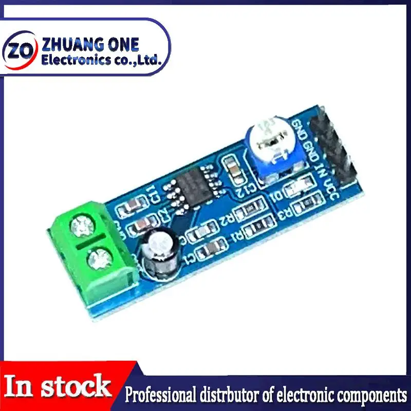 LM386 audio power amplifier module 200 times gain amplifier board mono power amplifier 5V-12V Input