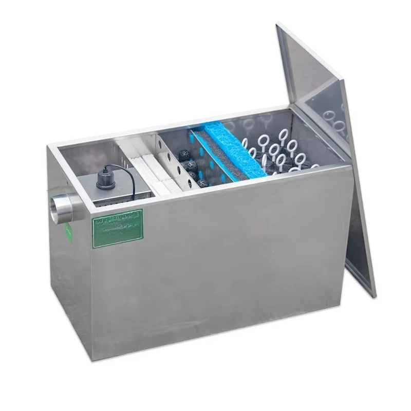 Household Combine Fish Pond Filter Top Sale Stainless Steel Koi Pond Filters Aquarium Fish tank Filtration System
