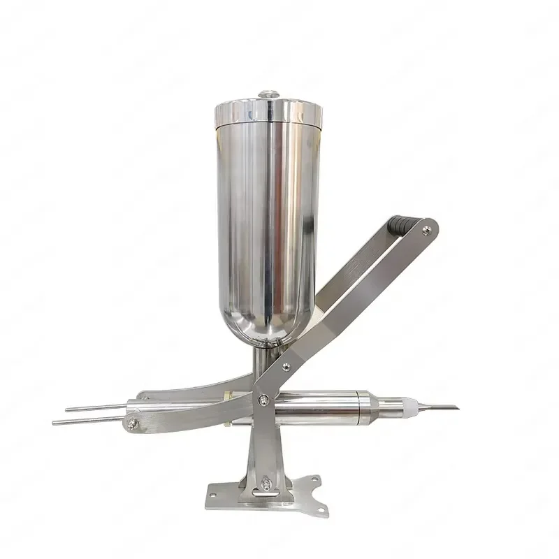 Manual Butter Filling Machine for Fructose Churro Bakery Double Head Butter Dispenser