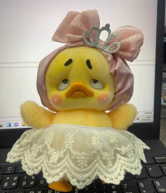 17 cm Upsetduck V1 V2 Being Coquette è fortunato che lavora è così annegante serie scatola cieca bambola di peluche ornamento da tavolo regalo per bambini