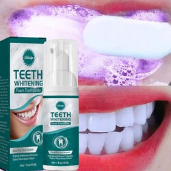 Mousse Toothpaste Teeth Whitening Removing Yellow Teeth Cleaning Tooth Stain Oral Fresh Tooth Care Product