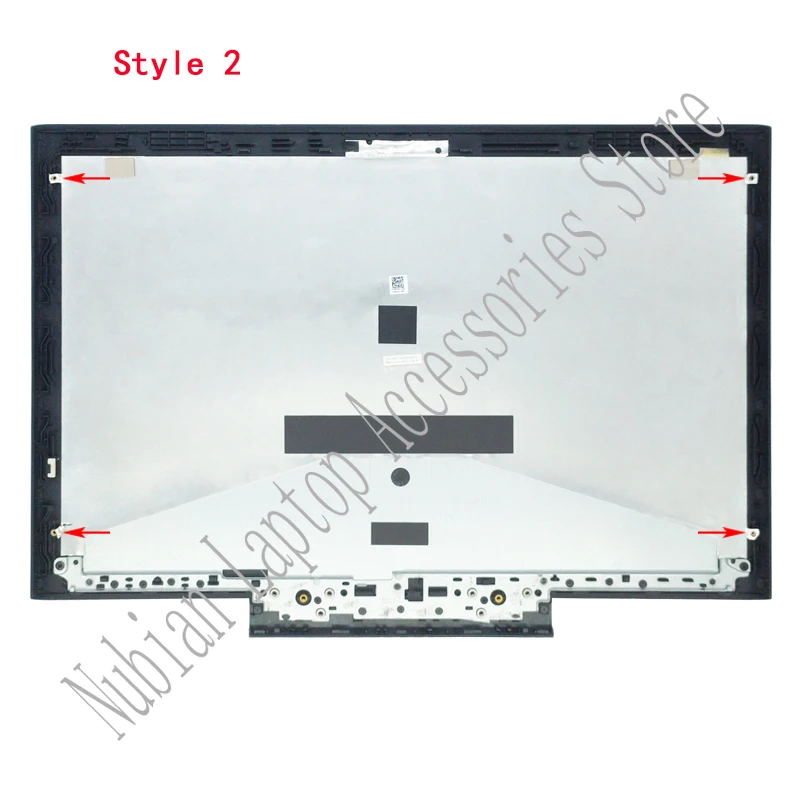 Imagem -04 - Laptop Lcd Tampa Traseira Moldura Frontal Palmrest Base Inferior Caixa Inferior Dell Inspiron 15 7000 7566 7567 Ap1qn000200 Novo