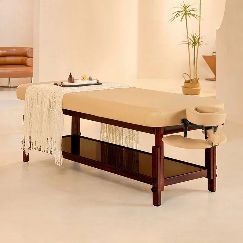 Beauty  widened and enlarged moxibustion massage  physiotherapy  beauty salon bone setting , massage bed