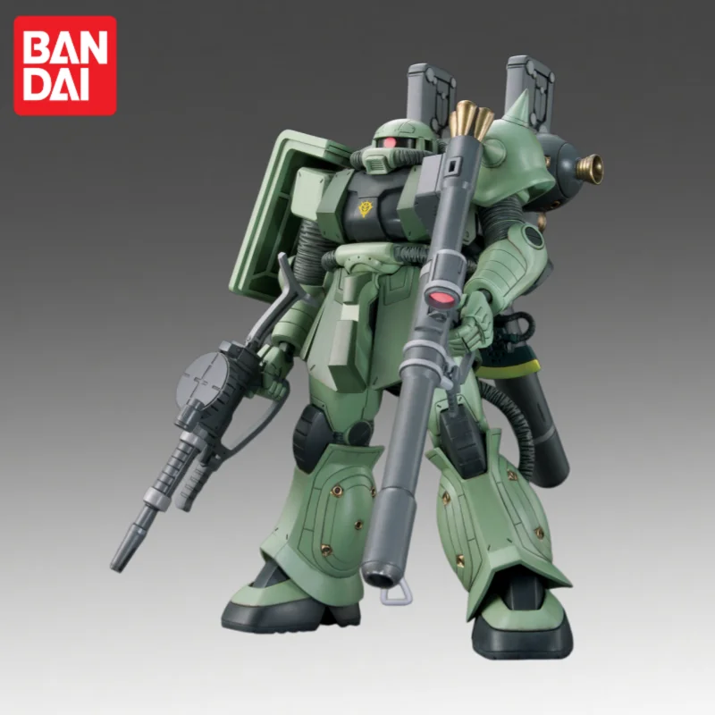 

В наличии: Оригинальная модель Bandai HG 1/144 Gundam Zaku, новая, в коробке, фигурка аниме-персонажа, игрушка-модель для сборки.