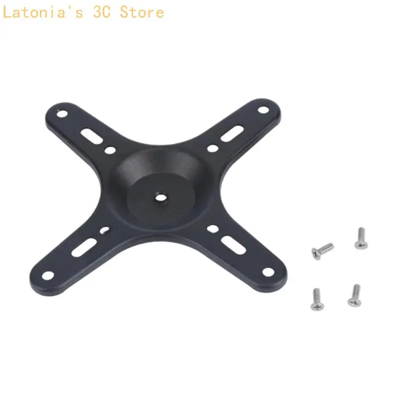 Screen Holder with VESA Plate for Round Bar and Desk Post Mounting X3UB