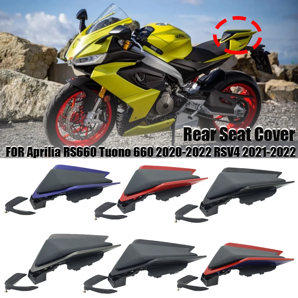 FOR Aprilia RS660 Tuono 660 2020-2022 RSV4 2021-2022 New Motorcycle Rear Passenger Pillion Seat Cover Fairing Seat Cowl