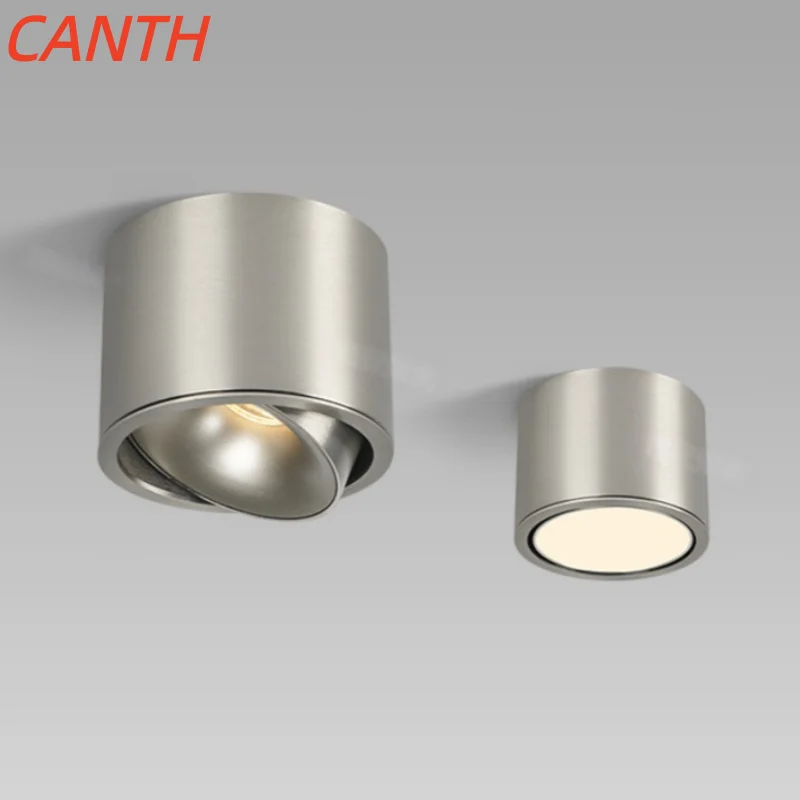 Exposed Bauhaus Pendant Lamp with Swivel Feature, Electroplated Nickel Finish, Mid-Century Industrial Style, Retro Hallway Ceili