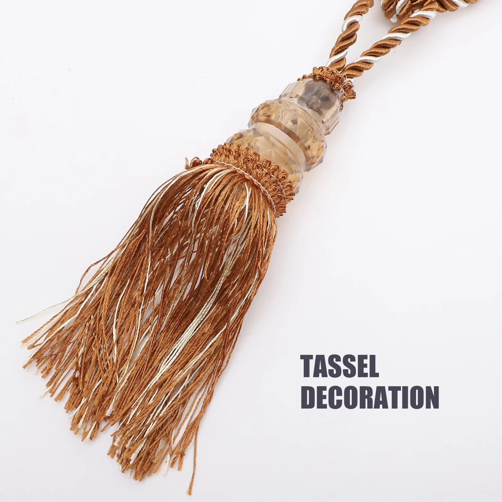 

10Pcs Tassel Ornament for Curtains Soft Fabric Trim for Sofa Pillows Tablecloth DIY Clothing Garment Decoration